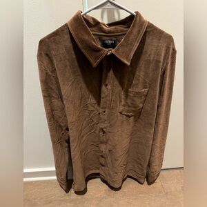 Todd Snyder Velvet Button-Up